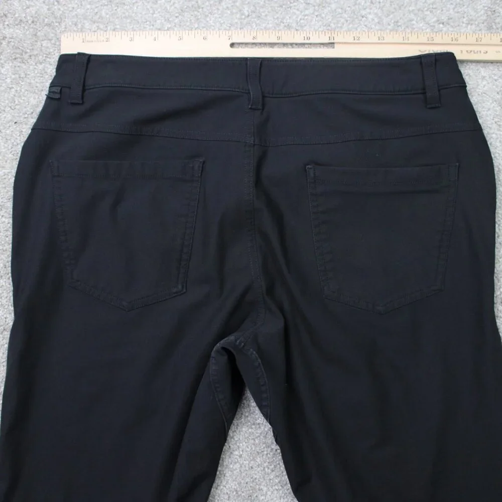 Lululemon Pants Mens 32 Black ABC Warpstreme Classic fit Straight 30" inseam - Picture 6 of 12